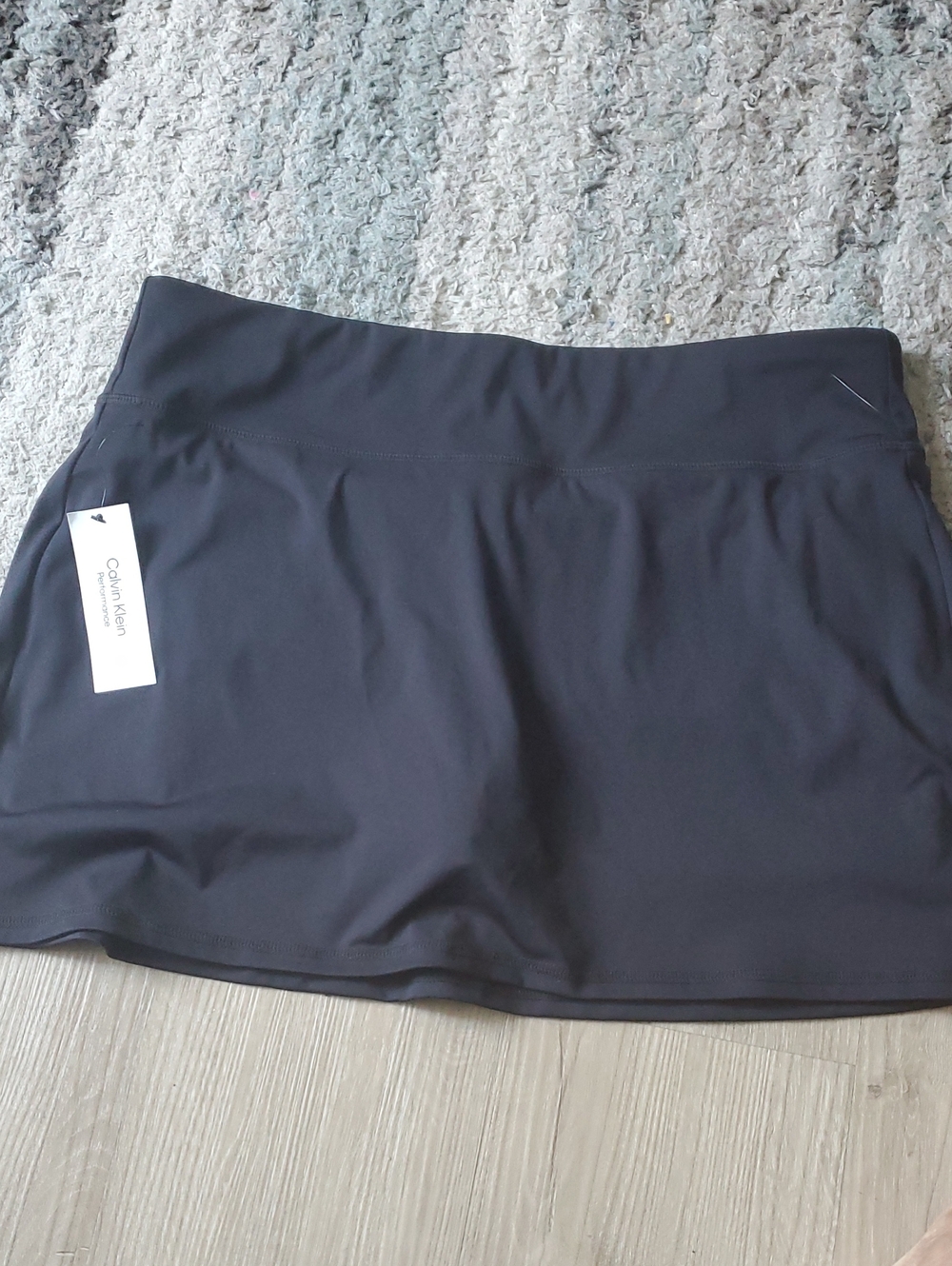 Calvin Klein Dark Gray Athletic Skort